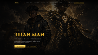 Screenshot of titanmanofficial.com