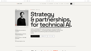 Screenshot of wayne-zhang.com