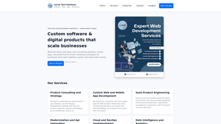 Thumbnail of lorveltech.com