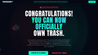 Screenshot of trashbaron.org