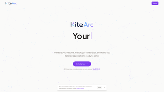 Screenshot of kitearc.com