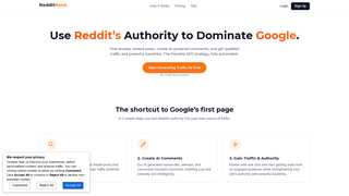 Thumbnail of redditranker.com