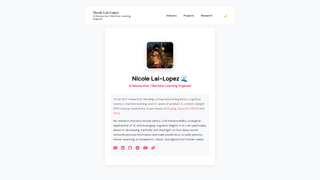 Thumbnail of nicolelailo.com