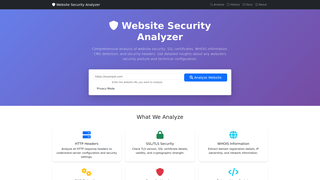 Thumbnail of wpsecurityanalyzer.com