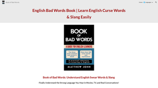 Thumbnail of bookofbadwords.com
