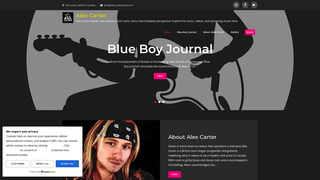 Thumbnail of alexcarterband.com
