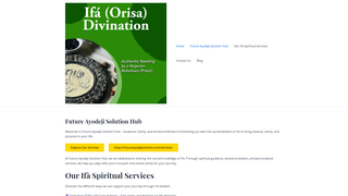 Thumbnail of futureayodejisolution.com