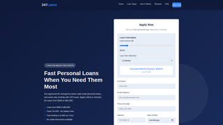 Thumbnail of 24x7loans.org