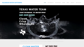 Thumbnail of fulshearwatersofteners.net