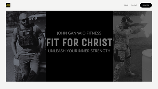 Screenshot of johnganns.com