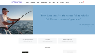 Thumbnail of hooksfish.com