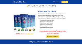 Thumbnail of cardiosliimtea.com
