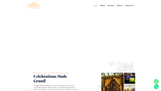 Thumbnail of goldenfunctionandevents.com