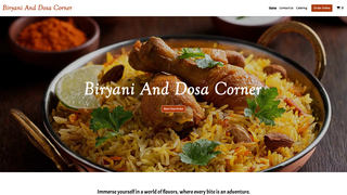Thumbnail of biryanianddosacorner.com