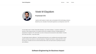 Thumbnail of ctovivek.com