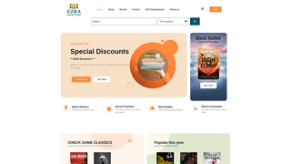 Thumbnail of ezrabookstore.com