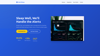 Thumbnail of alertsleep.com