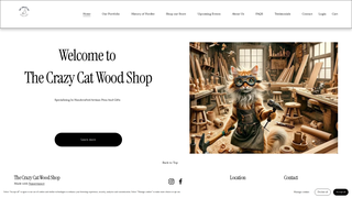 Thumbnail of thecrazycatwoodshop.net