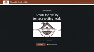 Thumbnail of michaelrhodesroofing.com