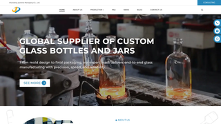 Thumbnail of jpglassbottles.com