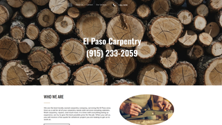 Thumbnail of elpasocarpentry.com