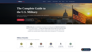 Screenshot of usmilitaryatlas.com