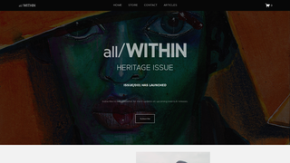Thumbnail of allwithinmag.com