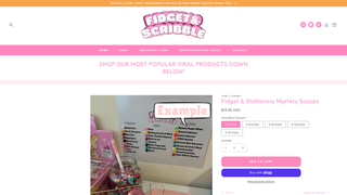 Thumbnail of fidgetandscribble.com