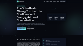 Screenshot of theotherreal.com