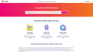 Thumbnail of tiktdown.com
