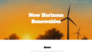 Thumbnail of newhorizonsrenewables.com
