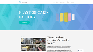 Thumbnail of mpdplasterboard.com