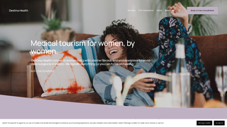 Screenshot of destinahealth.org