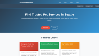 Thumbnail of seattlepaws.com