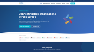 Screenshot of europeanreikigroup.com