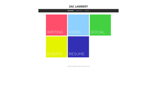 Thumbnail of zaclambert.com