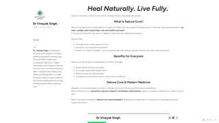 Thumbnail of drvinayaksingh.com