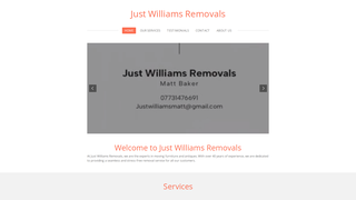 Thumbnail of justwilliamsremovals.com