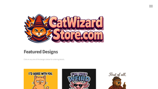 Thumbnail of catwizardstore.com