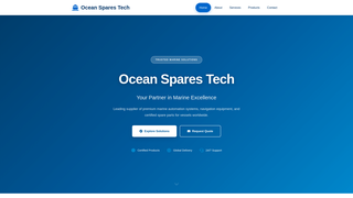 Thumbnail of oceansparestech.com