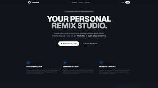 Screenshot of tunemesh.app