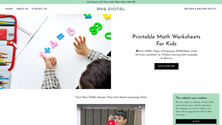 Thumbnail of lkgmathsworksheet.com