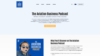 Thumbnail of theaviationbusinesspodcast.com