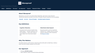 Thumbnail of waveproof.org