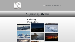 Screenshot of august23media.com