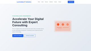 Thumbnail of lumindataitsolution.com