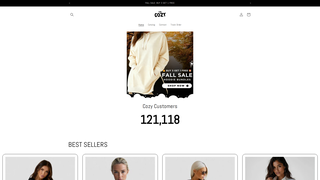 Thumbnail of thecozyclothing.com