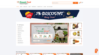 Thumbnail of manazirfood.com