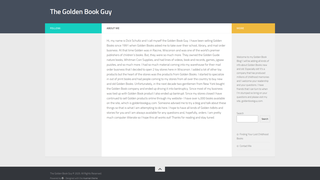 Thumbnail of thegoldenbookguy.com
