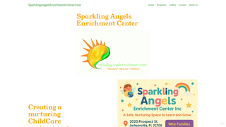 Thumbnail of sparklingangelsenrichmentcenter.com